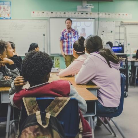 Students learning