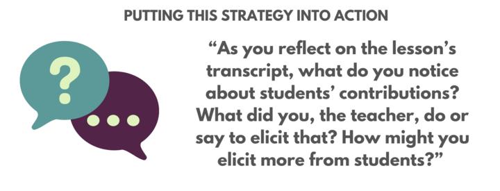 Lesson recordings galvanize critical reflection.