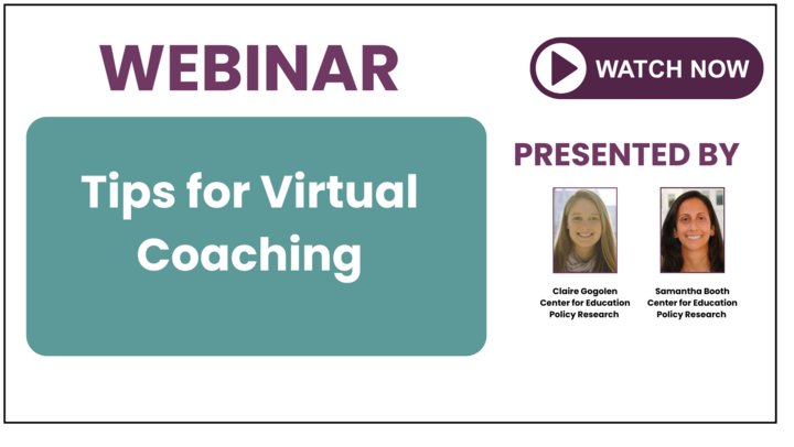 Tips for Virtual Coaching