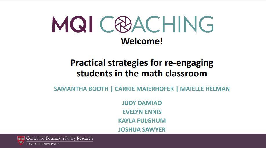 MQI Webinar Slides