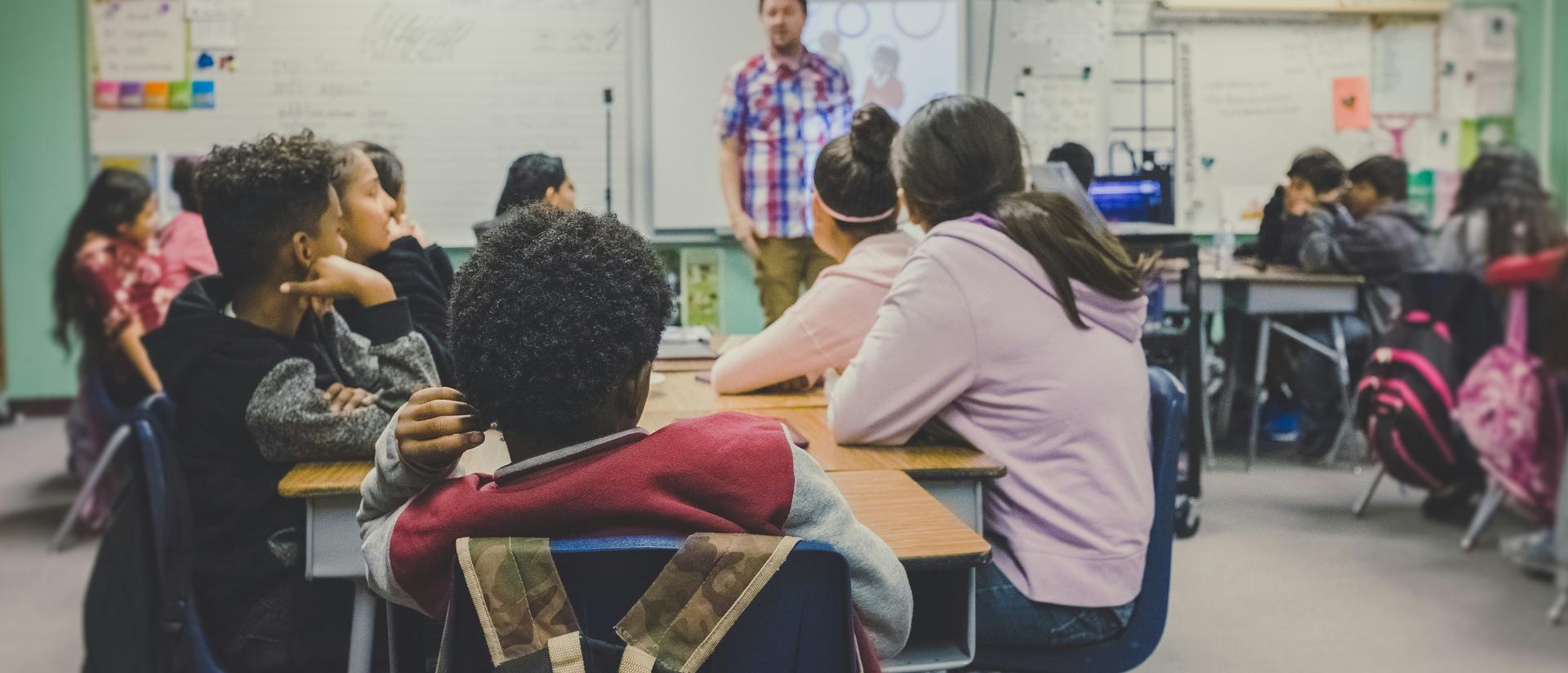Students learning